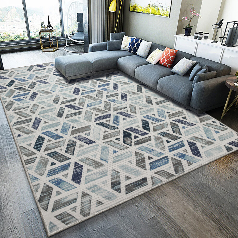 Imperial Rooms (200 X 290 Cm (6 Ft 5 In X 9 Ft 5In)- Extra Large Area Rugs Living Room Bedroom Carpet, Zara) Extra Large Rugs Living Room Printed Rug Runner Multicoloured
