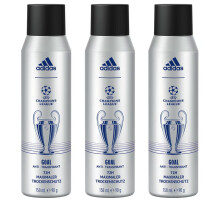 X3 Adidas UEFA Champions League Goal Spray 150ml