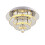 30cm Double-Layer Crystal LED Ceiling Light (30W, 1300lm) - Dimmable with Remote Control 3