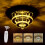 30cm Double-Layer Crystal LED Ceiling Light (30W, 1300lm) - Dimmable with Remote Control 4