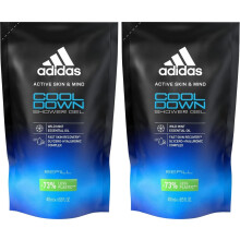 X2 Adidas COOL DOWN Cooling Shower Gel Him 400ml