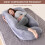 G-Shaped Pregnancy Pillow with Cover 1