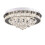 40cm Round Crystal Droplets LED Ceiling Light (36W, 2100lm) - Dimmable with Remote Control 3