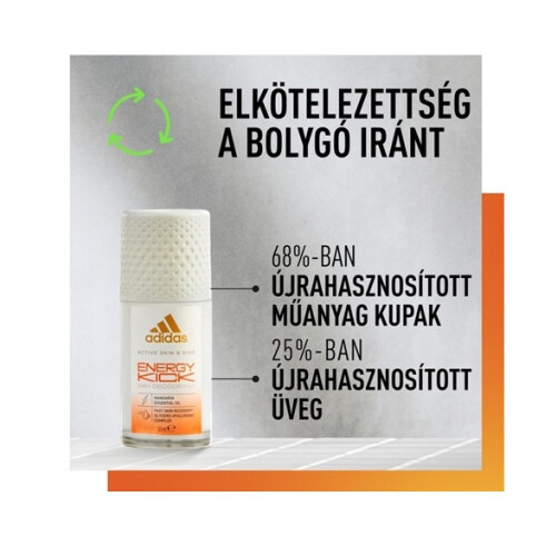 Adidas X3 Adidas Active Skin&mind Energy kick Rollon 50ml 1