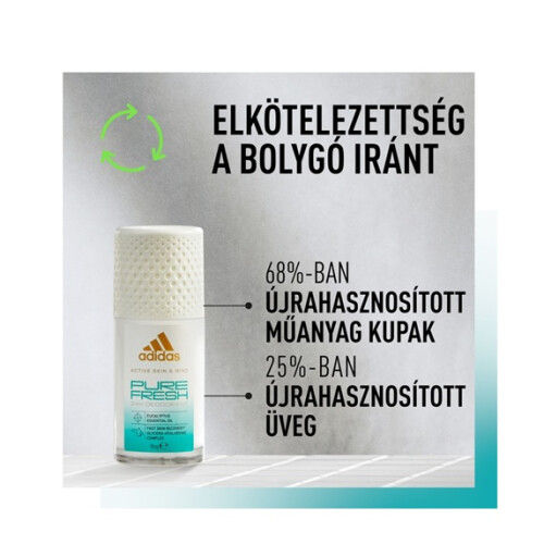 Adidas X3 Adidas Active Skin&Mind Pure Fresh Roll on 50ml 1
