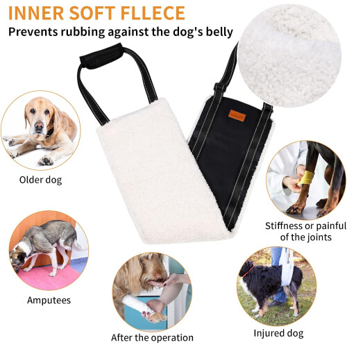 Dog Mobility Support Sling Harness for Back Legs 1