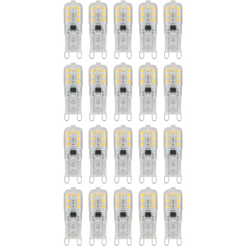 20 x G9 5W LED Dimmable Capsule Bulb Replace Light