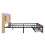 4ft6 double bed 135×190cm Storage compartments in the headboard 1