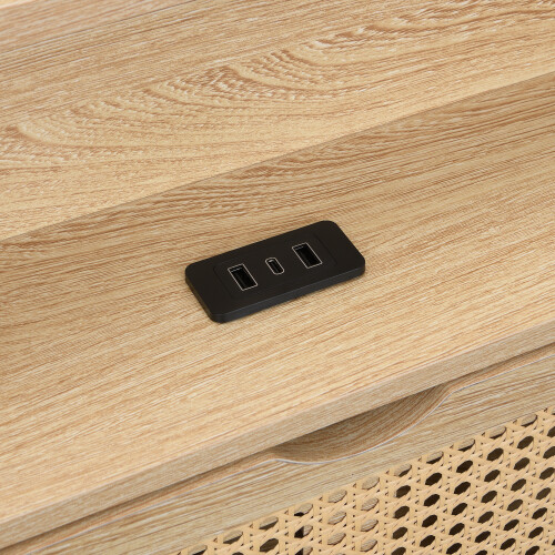 4ft6 double bed 135×190cm Storage compartments in the headboard 1