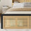 4ft6 double bed 135×190cm Storage compartments in the headboard 3