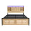 4ft6 double bed 135×190cm Storage compartments in the headboard 8