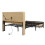 4ft6 double bed 135×190cm Storage compartments in the headboard 14