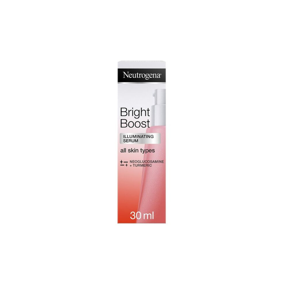 Neutrogena Bright Boost Illuminating Serum 30ml  Brightening & Radiance-Enhancing Serum for Glowing Skin