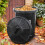 Vivo 80L Extra Large Dustbin 80 Litre Plastic Round Rubbish Bin Storage Waste + Lid 3