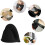 2pcs Heat Resistant Silicone Oven Mitts Pot Holder 4