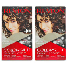 Revlon Colorsilk Hair Colour 30 Dark Brown X2