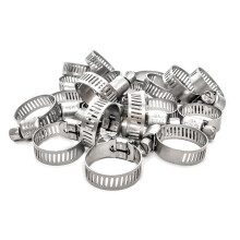 (Pack of 20) Pisces 10-16mm Stainless Steel Clips for 12.5mm Pond Hose