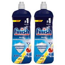 X2 Finish Rinse & Shine Aid Lemon Sparkle 800ml