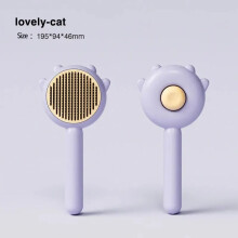Self Cleaning Pet Grooming Brush for Dogs Cats