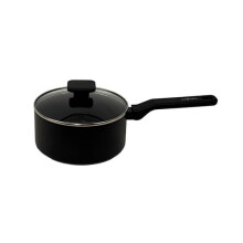 Stoven Noir 18cm Non-Stick Saucepan with Lid
