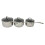 Stoven Hextra 4 Piece Saucepan Set with Milk Pan 2