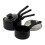 Stoven Noir 4 Piece Saucepan Set with Milk Pan 3