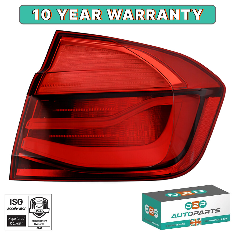 Rear Right Outer Led Tail For Bmw 3 Series F30/F80 63217369118 Light 5060520807256