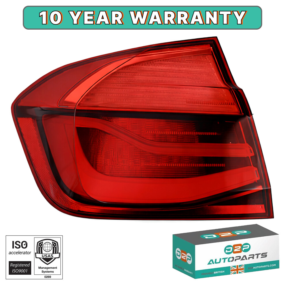 Rear Left Outer Led Tail For Bmw 3 Series F30/F80 63217369117 Light 5060520807249
