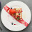 Dessert Plate Set Porcelain Rim Side Plate 7.5" X6 4