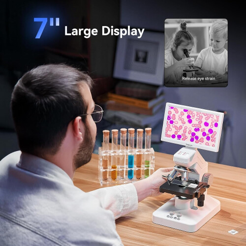 DM301 Max Microscope for Students 1200X Wireless Digital Biological Microscope 2