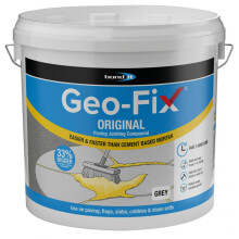 Bond It GEO-FIX 14kg Ready Mixed Paving Patio Jointing Compound Mortar Pointing Grey