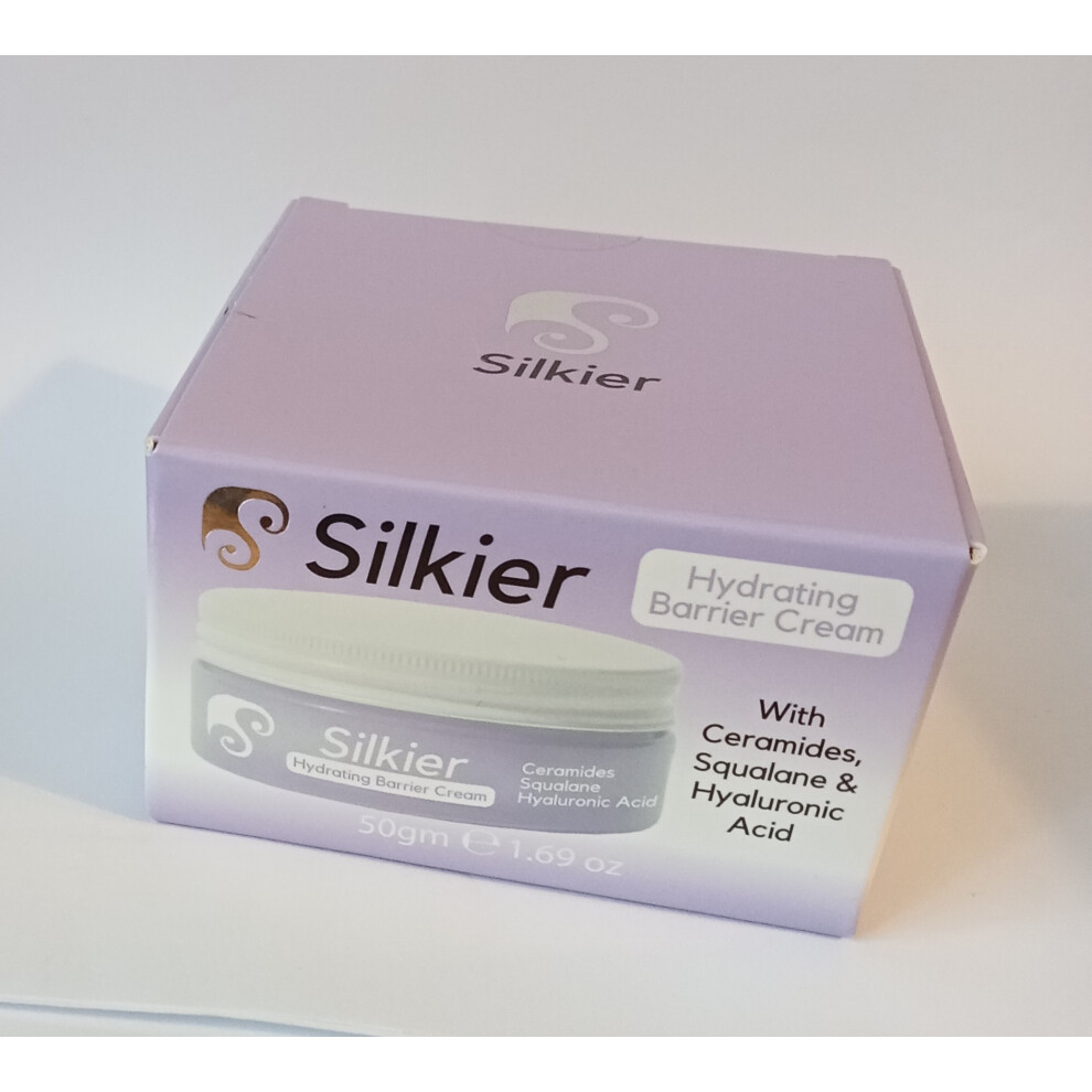 Cream Silkier Hydrating Barrier 50Gm + Ceramides Squalane & Hyaluronic Acid
