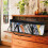 Waterproof Clear Storage Bag Organizer for DVD CD Book Bookshelf 8