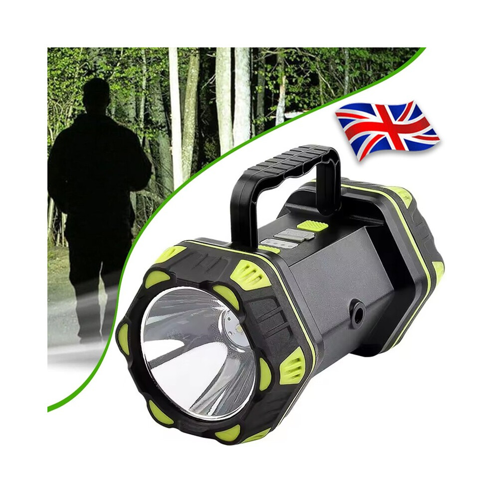 Super Bright Led Spot Light Searchlight Rechargeable-Hand Torch Work Lamp 703052545672