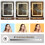 Vanity Dresser Desk Set with LED Lighted Mirror 8