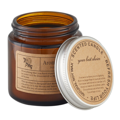 Living And Home 3Pcs Natural Soy Wax Scented Candle Set 2