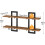 2Pcs Wooden Floating Shelves Wall Mounted Display Storage Décor Home 4