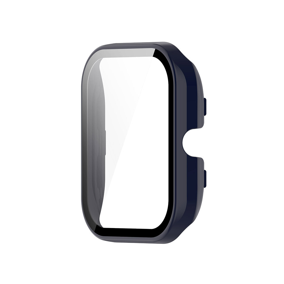 Pc Hard Case With Tempered Glass Protector For Amazfit Gts4 Mini Blue 688249440117