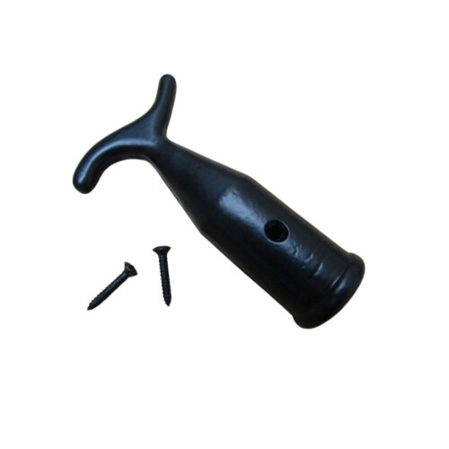 Sash Pole Hook Black Antique 1