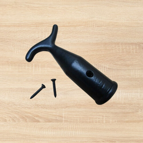 Sash Pole Hook Black Antique 2