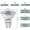 GU10 Halogen Bulbs 50W 230V Halogen Spotlight Bulb 2