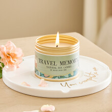 Natural Soy Wax Scented Candle, Fuzzy Kiwi Fruit