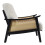 Modern Teddy Fleece Upholstered Accent Armchair 3