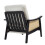 Modern Teddy Fleece Upholstered Accent Armchair 4