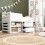 3ft Single Children's White Wooden Bed 6