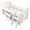 3ft Single Children's White Wooden Bed 11
