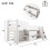 3ft Single Children's White Wooden Bed 18