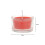 Living And Home 6Pcs Vegetable Wax Scented Candle Set, Red 6