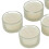 Living And Home 6Pcs Vegetable Wax Scented Candle Set, White 5