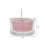 Living And Home 6Pcs Vegetable Wax Scented Candle Set, Pink 6